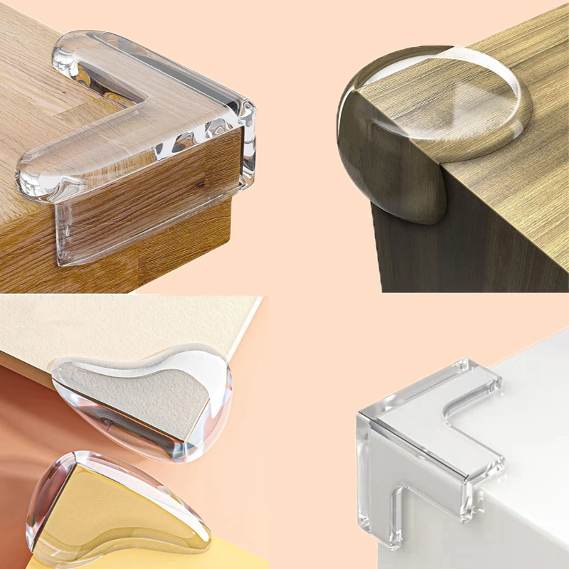 Furniture Hardware Manufacturer - 10 SZT. Przezroczyste Ochraniacze Narożników Mebli,